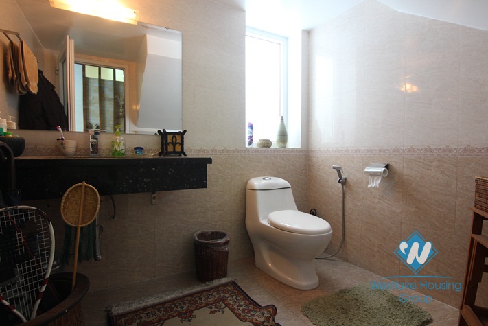 Modern house for rent with garden & swimming pool in Tay Ho, Hanoi